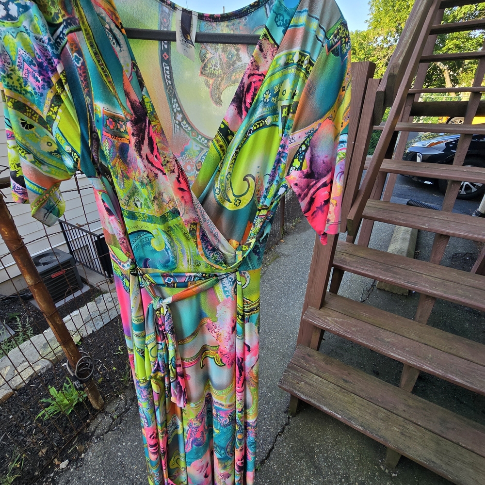 Bright + Bold Paisley Maxi Dress